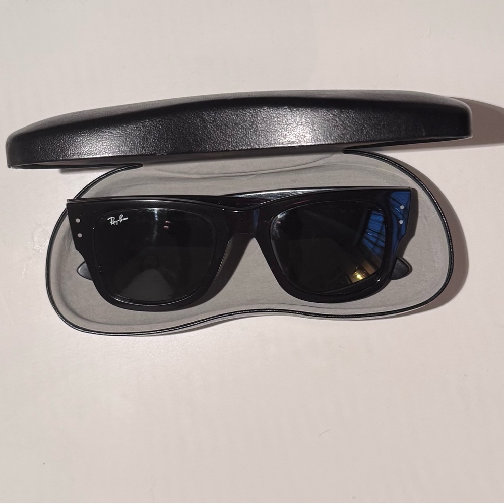 Ray-Ban Mega Wayfarer RB0840-S Black Sunglasses